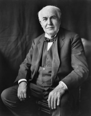Thomas Alva Edison Inventor 1922 Portrait Man - 901150194