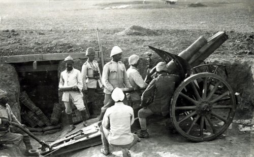 Howitzer Gun Turkey World War I Ww1 Wwi Floor