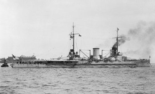 Warship Battleship Sms Moltke Hampton Roads 1912 - 901150201