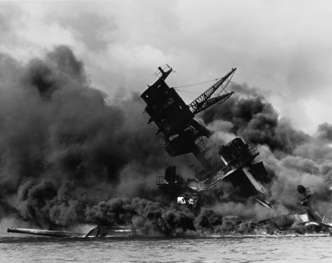Pearl Harbor Ship Warship Destroyed Sink Sunk - 901150213