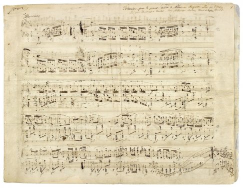 Chopin Music Notenblatt Composition Composer 1842 - 901150257
