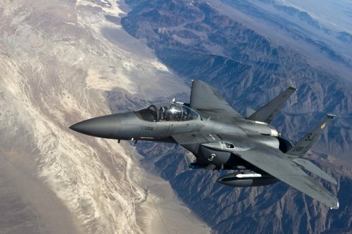 Fighter Jet F 15 Strike Eagle Fighter Aircraft - 901150271