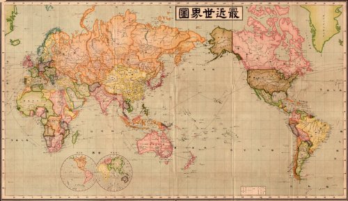 China antique map - 901150496