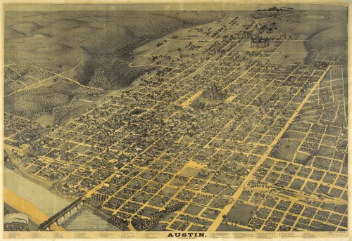 1887. Austin, State Capital of Texas - 901150587