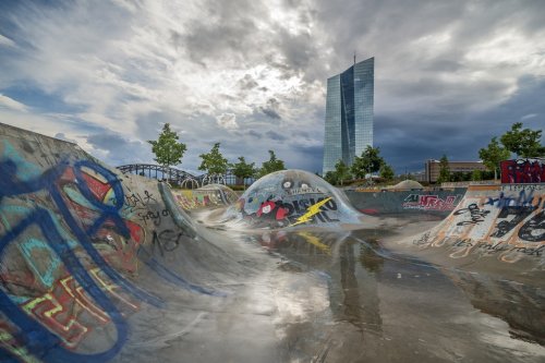 Skatepark Osthafen in Frankfurt am Main