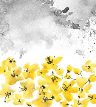 Yellow beautiful flowers - 901151944
