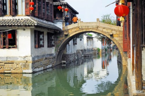 China,Shanghai water village Zhujiajiao - 901152132