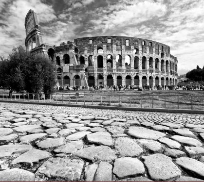 The Majestic Coliseum, Rome, Italy. - 901152981