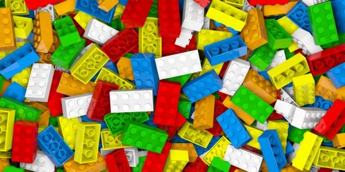 Plastic building blocks - 901154122
