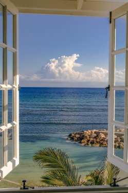 Room with a view, Jamaica, Caribbean