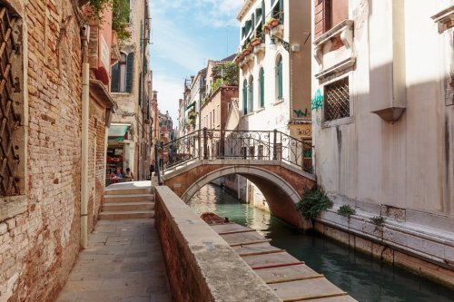 Canal in Venice Italy - 901154419