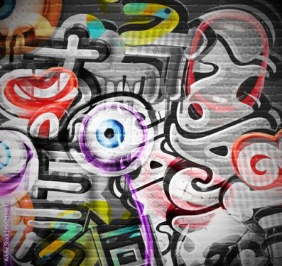 Graffiti background - 901154517