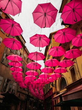 Parapluies en Côte d'Azur