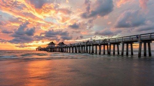 Famous Naples Pier, Florida - 901155942