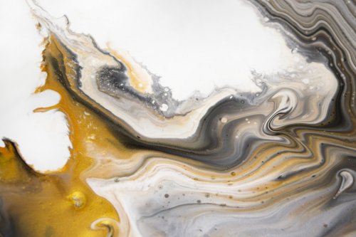 Acrylic liquid pouring painting technique - 901156117