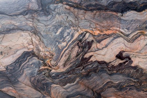 Texture of marble brown stone background. - 901156131