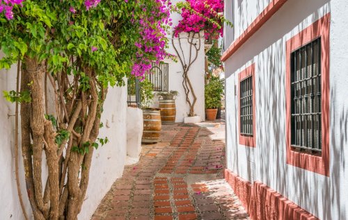 Picturesque sight in Marbella old town, province of Malaga, Spain. - 901156401