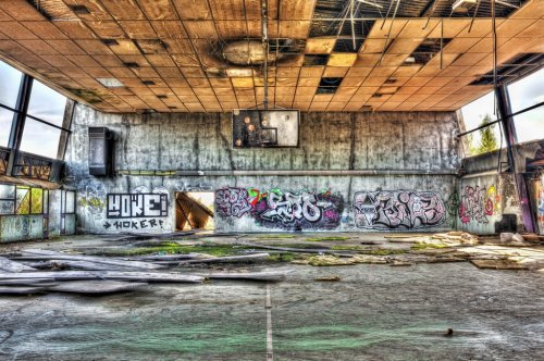 Abandoned gymnasium - 901157251