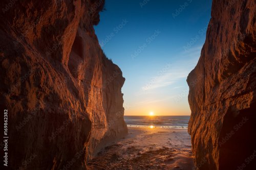 Sunrise On The Rocks