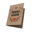 Greetings Cards - 18pt - Kraft Board (100% recyclable)