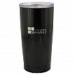 Megare Stainless steel double wall tumbler. Anti-splash lid with sliding tab.
