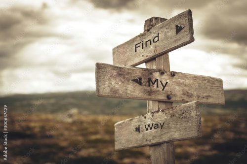 Find my way signpost - 901158031