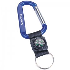 8mm Carabiner With Decorative Compass