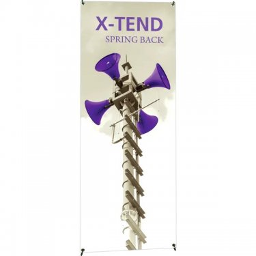 X-TEND 2 - 27.5 x 70.87 - Spring Back Banner Stand