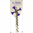 X-TEND 1 - 23.63 x 63 - Spring Back Telescopic Banner Stand
