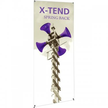 X-TEND 3 - 31.5 x 70.88 - Spring Back Banner Stand