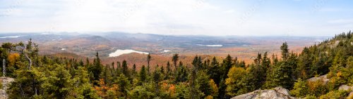 Panoramic view of the Mont-Orford national park, Canada - 901158401