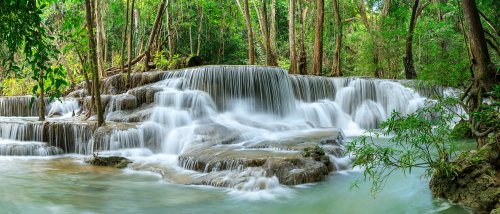Huai Mae Khamin Waterfall level 6, Khuean Srina...