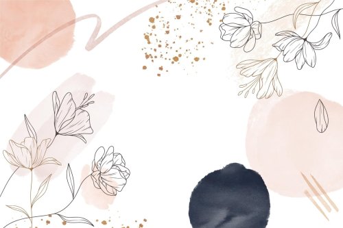 Abstract floral background - 901158622