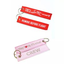 Customized Embroidered Key Chain Key Ring