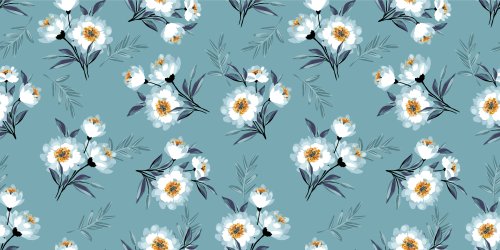 Floral seamless pattern  - 901158661