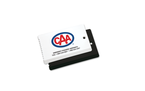 Grattoir à glace de la taille d'une carte d'aff...