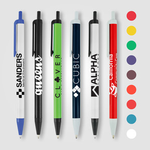 Biz Click Plastic Ballpoint Pen